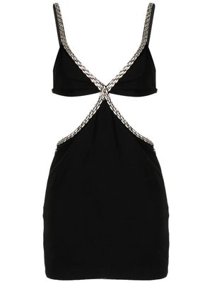 Retrofete Sharlene cut-out mini dress - Black