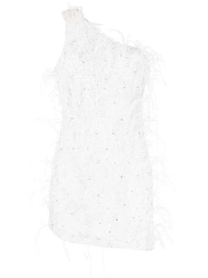 Retrofete Sina asymmetric dress - White