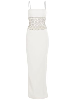 Retrofete Solene cut-out maxi dress - White