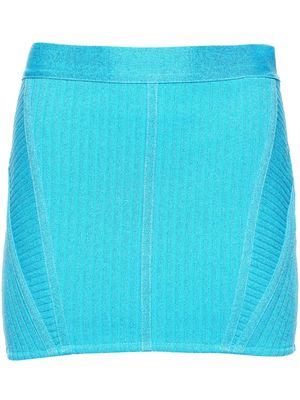 Retrofete Taressa mini fitted skirt - Blue
