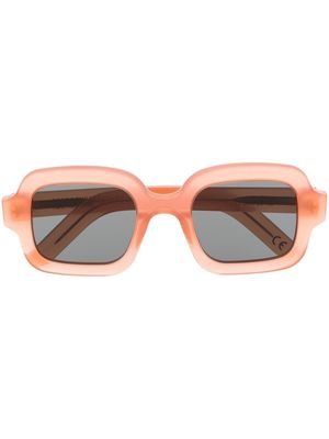 Retrosuperfuture Benz square-frame sunglasses - Orange