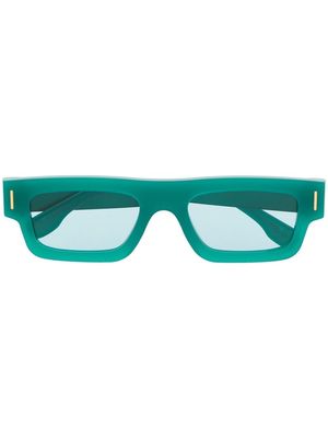 Retrosuperfuture Colpo rectangle-frame sunglasses - Green