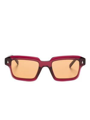 Retrosuperfuture Giardino rectangle-frame sunglasses - Purple