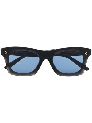 Retrosuperfuture Martini Tuxedo square-frame sunglasses - Black