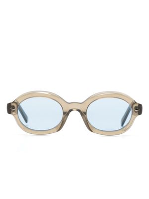 Retrosuperfuture oval-frame tinted sunglasses - Grey