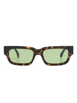 Retrosuperfuture Roma rectangle-frame sunglasses - Brown