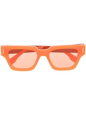 Retrosuperfuture square-frame sunglasses - Orange