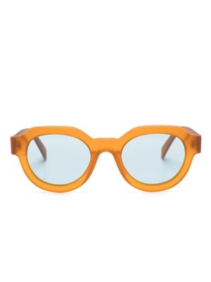 Retrosuperfuture Vostro logo-print sunglasses - Brown