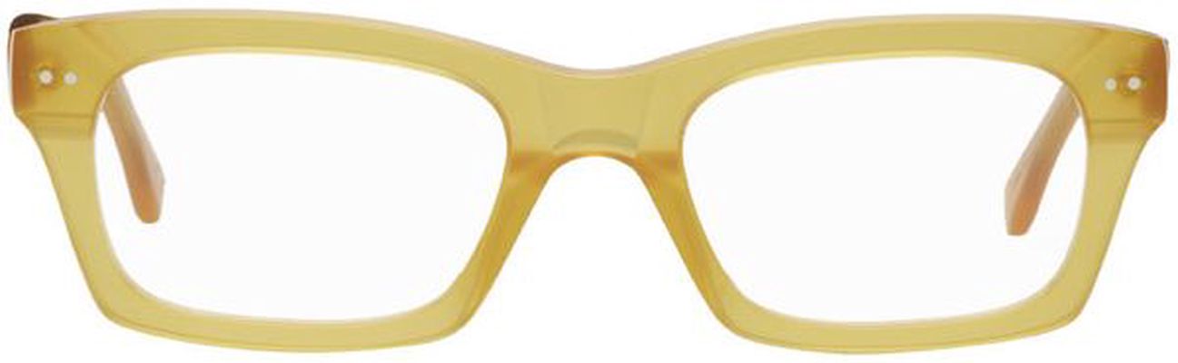 RETROSUPERFUTURE Yellow Numero 95 Glasses