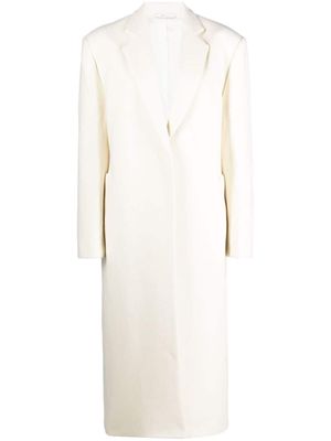 REV tailored single-breasted coat - White