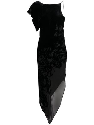 REV The John Devore asymmetric dress - Black