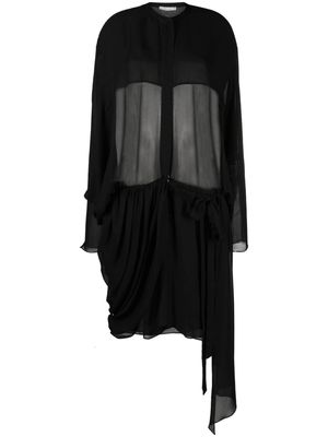 REV The Paul Georgette dress - Black