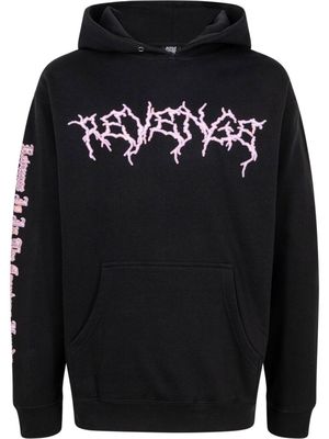 Revenge Lightning Anarchy "Black" drawstring hoodie