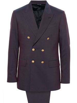 Reveres 1949 double-breasted suit - Purple