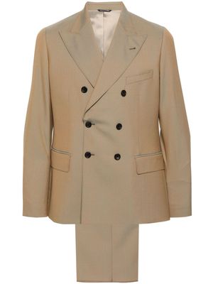 Reveres 1949 double-breasted virgin-wool suit - Neutrals