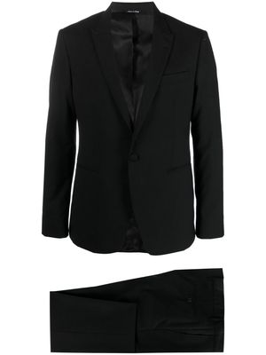 Reveres 1949 single-breasted wool-blend suit - Black