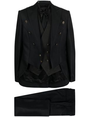 Reveres 1949 single-breasted wool dinner suit - Black