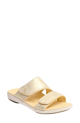 Revitalign Kholo Nuevo Slide Sandal in Gold
