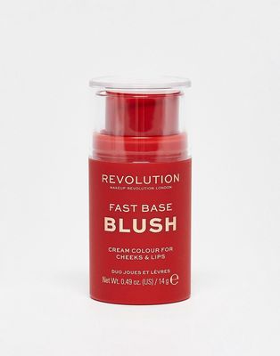 Revolution Fast Base Blush Stick - Spice-Red