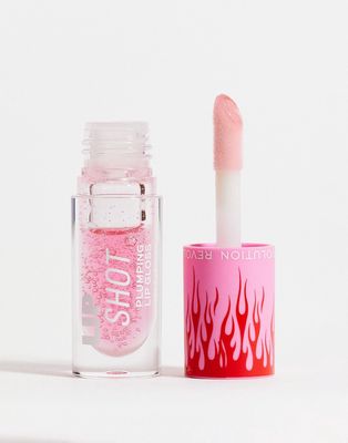 Revolution Hot Shot Lip Flame Plumping Gloss - Pink Heat