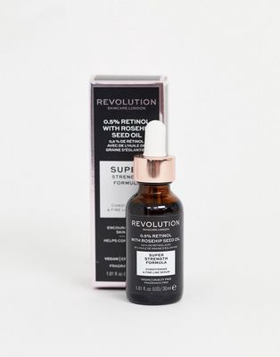 Revolution Skincare 0.5% Retinol Super Serum with Rosehip Seed Oil-No color
