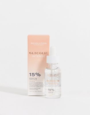 Revolution Skincare 15% Glycolic Brightening Serum 30ml-No color