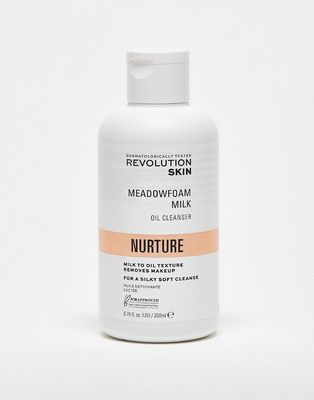 Revolution Skincare Meadowfoam Milk Oil Cleanser 200ml-No color