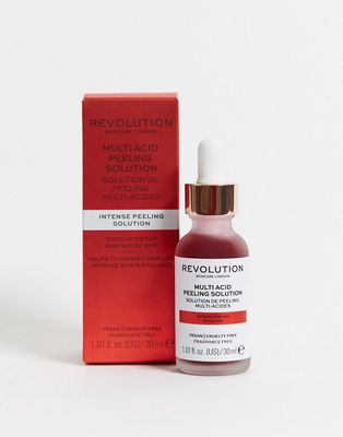 Revolution Skincare Multi Acid 30% AHA 1.5% BHA Peeling Solution-No color