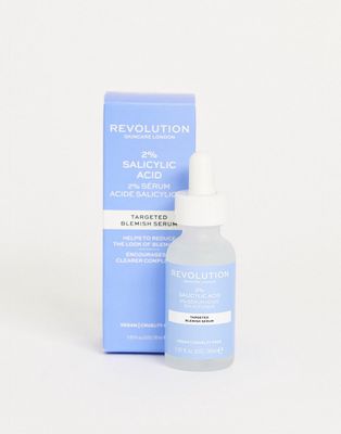 Revolution Skincare Targeted Blemish Serum 2% Salicylic Acid-No color