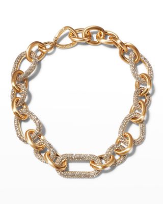 Reyes Crystal-Link Necklace