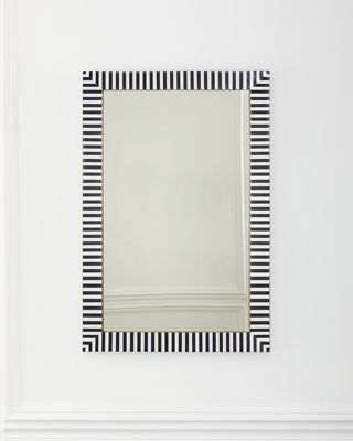 Reynolds Striped Mirror, 36"