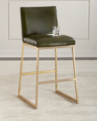 Reza Brass Barstool