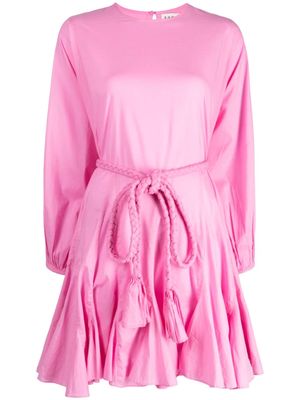 Rhode Ella ruffle-detailing dress - Pink