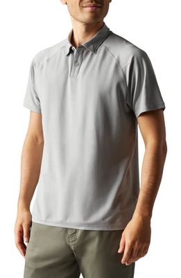 Rhone Delta Short Sleeve Piqué Performance Polo in Griffin