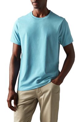 Rhone Element Organic Cotton Blend T-Shirt in Sky Blue