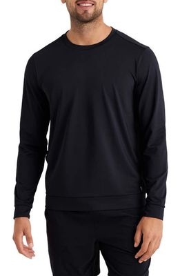 Rhone Essentials Long Sleeve Training T-Shirt in Black