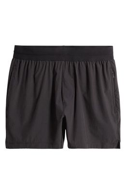 Rhone Mako 5-Inch Tech Shorts in Black