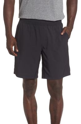 Rhone Mako 9-Inch Water Resistant Athletic Shorts in Black