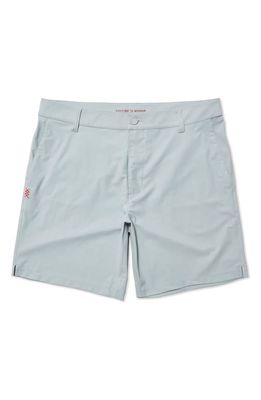 Rhone Men's Flat Front 8-Inch Resort Shorts in Cloud