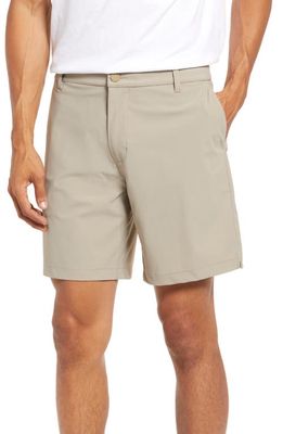 Rhone Men's Flat Front 8-Inch Resort Shorts in Sandalo
