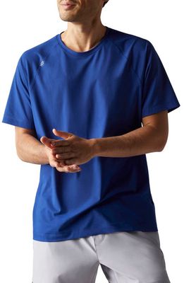 Rhone Reign Athletic Short Sleeve T-Shirt in Blue Quartz