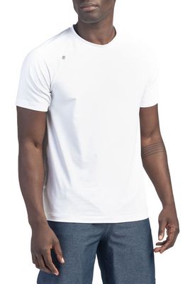 Rhone Reign Athletic Short Sleeve T-Shirt in Bright White