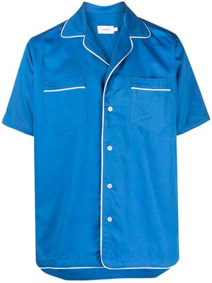 Rhude bandana-print button-up shirt - Blue