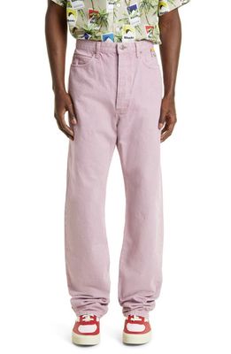 Rhude Classic Jeans in Pink 0227