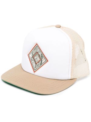 Rhude Diamond Logo trucker cap - Neutrals