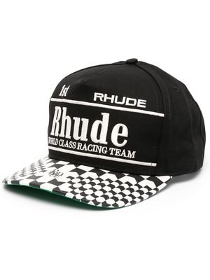 Rhude Finishline baseball cap - Black