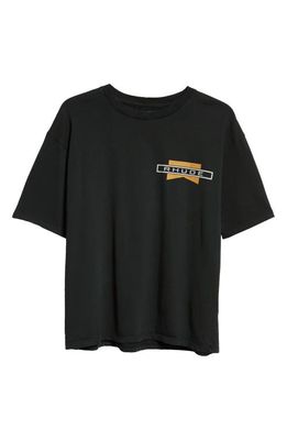 Rhude Hard to be Humble Oversize Graphic T-Shirt in Vtg Black