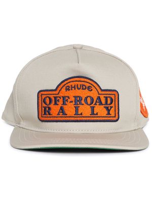 Rhude Off-Road logo-patch cap - Neutrals