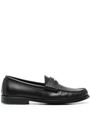 RHUDE penny-slot leather loafers - Black