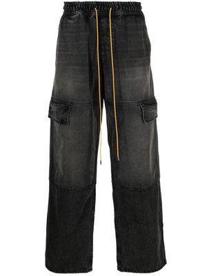 Rhude Plateau cargo jeans - Black